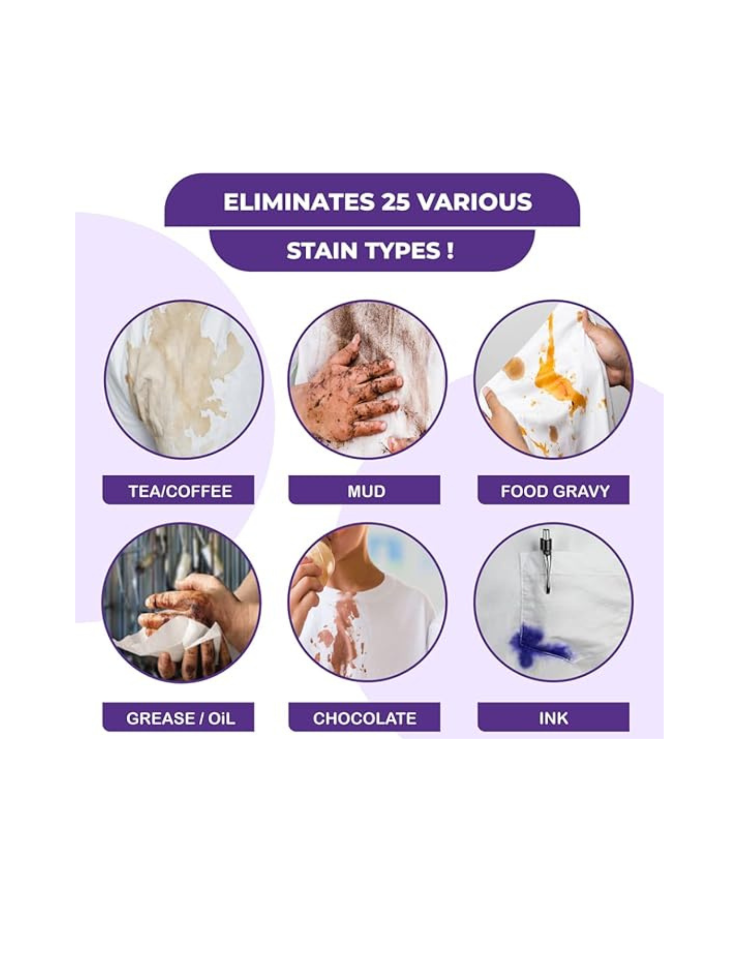 Fabric Brightener & Stain Remover for All Colours