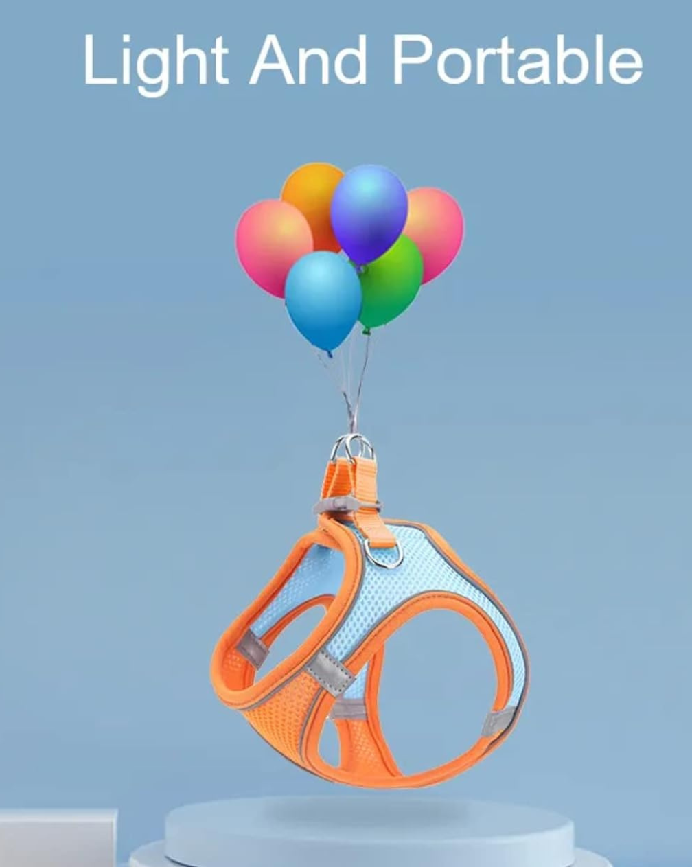 Breathable Vest Harness & Leash Set for Cats and Small Dogs